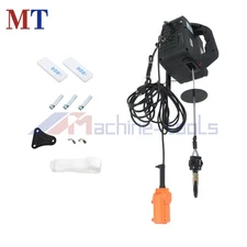 3 in 1 Electric Hoist Winch Crane 110V 1100lbs/500kg Material Handling Tool