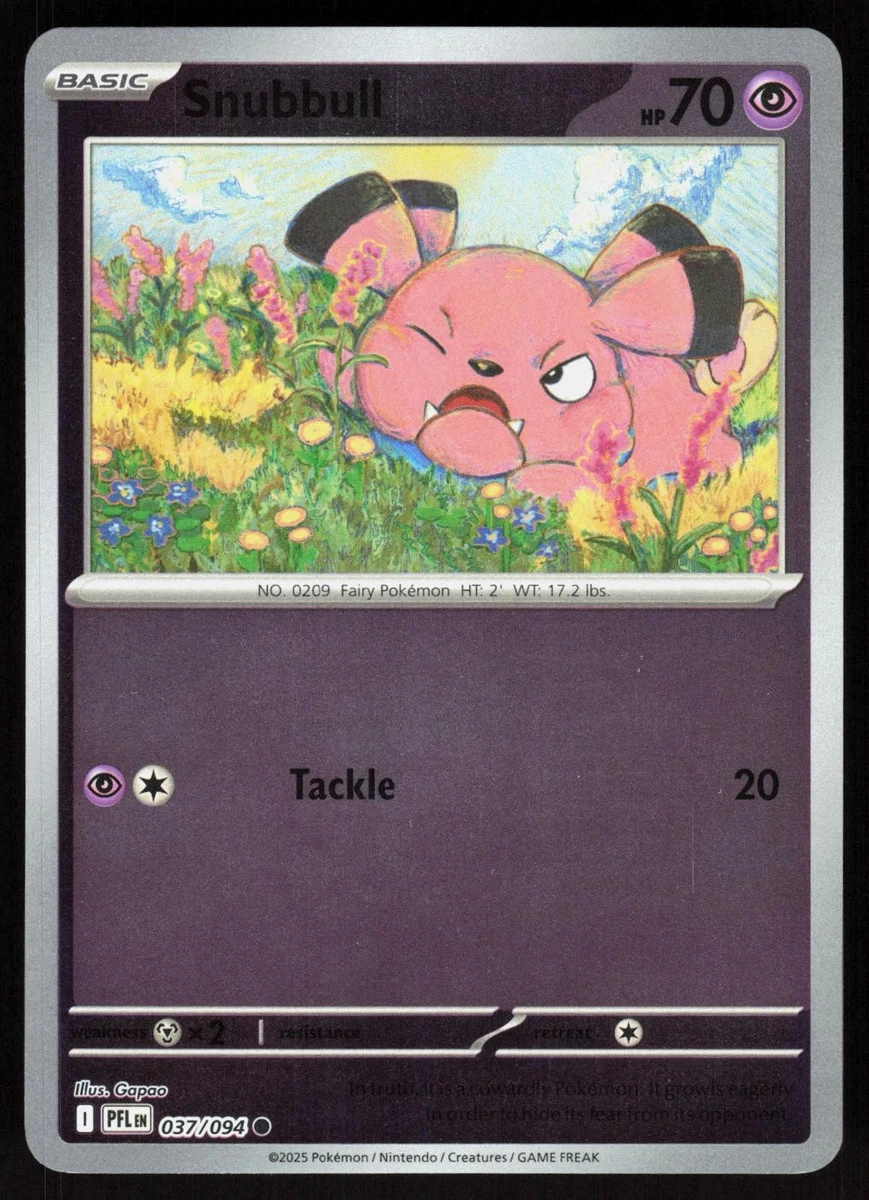 snubbull pokemon card value Snubbull - 90/149 - Common main image 0