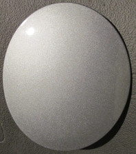 2014-2018  Jeep Cherokee Gas Door Outer Cover Fuel Lid Silver/gray