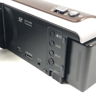 中古美品　Panasonic HC-W590MS-T Panasonic HC-W590M-T 4K Camcorder Brown HD Video Camera Used