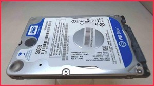 HDD Festplatte 2,5"  500GB SATA 5400RPM 8MB WDC WD5000LPVX (1378h)