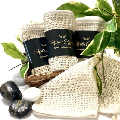 100% Natural Sisal Washcloth. Gentle Exfoliation for Smoother Skin. Durable &...