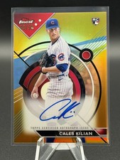 2023 Topps Finest Caleb Kilian Rookie Autograph #FA-CK Gold Refractor /50