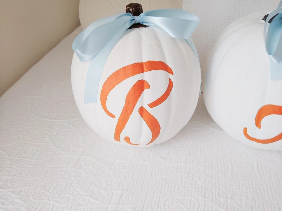 Calabazas de baby shower decoración para otoño otoño otoño baby shower 0rhogar fiesta de llegada! Foto 3 de 4