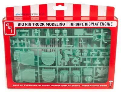 AMT Round 2 Big Rig Turbinenmotor Parts Pack Big Rig Kits mit Modifi (US IMPORT)