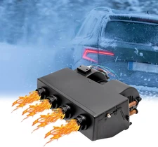 A/C Air Conditioning Evaporator,12V Universal Underdash Auxiliary Heating & Cool