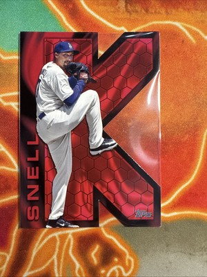2025 Topps Series 2 Blake Snell K Zone Die-Cut #KZ-18 LA Dodgers