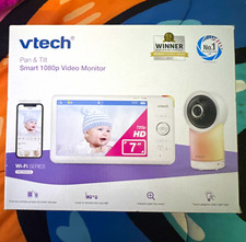 VTech RM7766HD 1080p Pan/Tilt Wi-Fi 7" Video Monitor IR 2-Way Temp