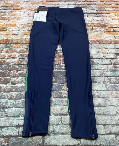Under Armour Leggings Ladies M Blue Notre Dame Fighting Irish Athletics Womens - Picture 5 of 15