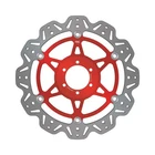 EBC Float Vee Rotor FR Red Hub FLHS for Moto Guzzi V7 750 Cafe Class 2009 - 2012