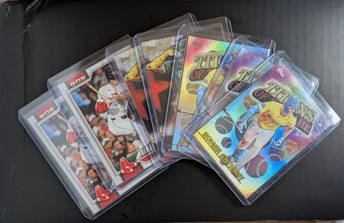 Roman Anthony 2026 Topps (7) Card Rookie Lot. Base & Inserts