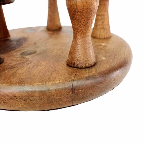 MCM Tiered Wood Candle Holder Centerpiece Décor Votive Vintage Retro - Picture 6 of 13