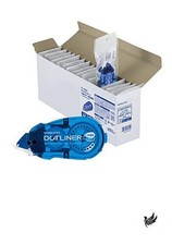 KOKUYO Glue Tape Refill for Scrapbooking 15 Pack 52.5 Ft x 0.33 in Double Sided