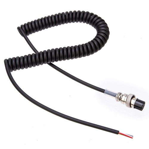8 pin Speaker Mic Cable Cord For Alinco Radio EMS-57 EMS-53 DR635 DR620 DR435 - Afbeelding 3 van 5