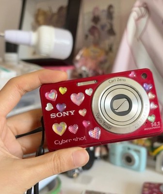 Sony DSC-W560 W560 14.1MP CCD Vintage Digital Camera -100% Working