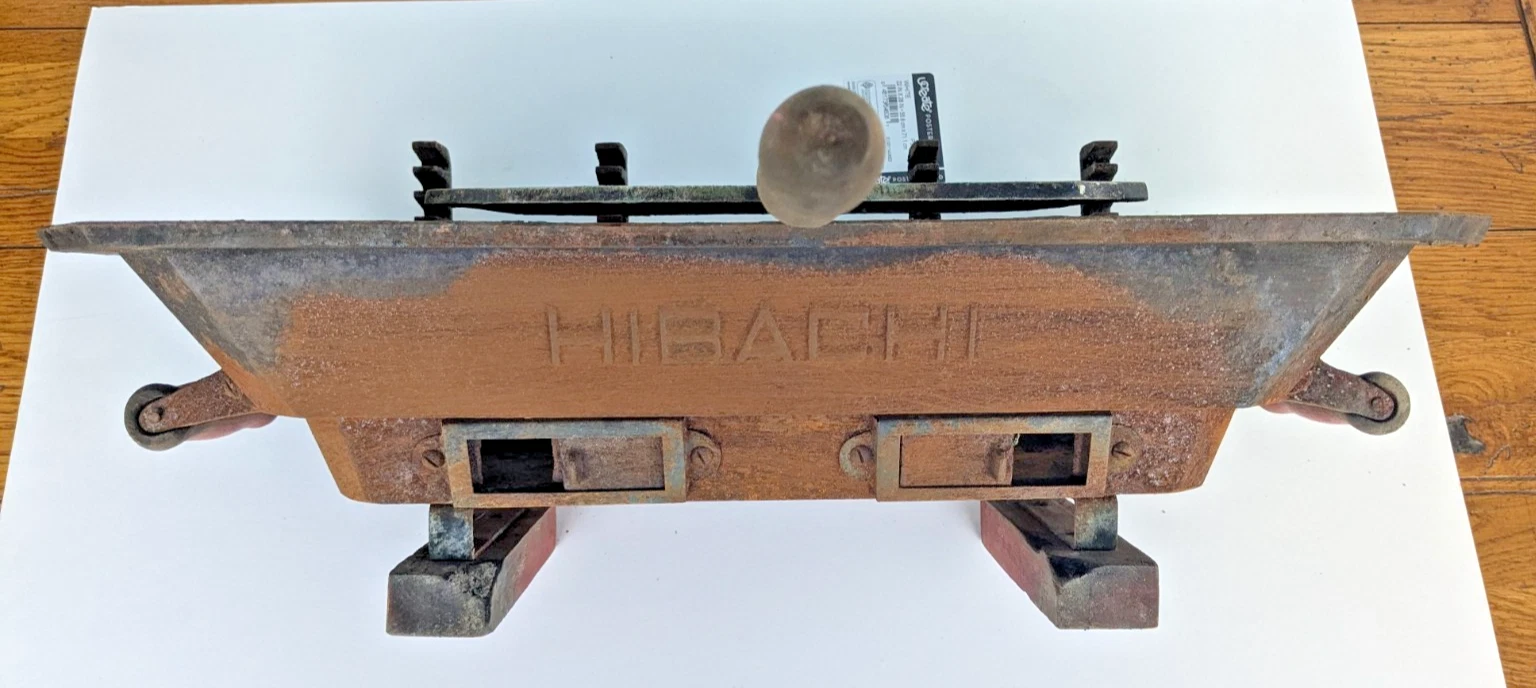 Vintage Cast Iron Hibachi Grill Made in Taiwan
Opens in a new window or tab