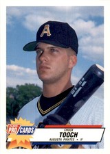 1993 Augusta Pirates Fleer/ProCards #1555 Chuck Tooch Lake Clarke Shores Florida