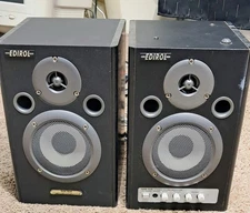 Roland Edirol Speakers Black MA-10A Stereo Micro Monitor 