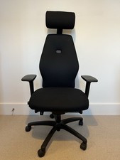Activ Solo SL154 Black Ergonomic High Back Office Chair With Headrest