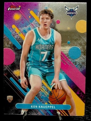 2025-26 Topps Finest Kon Knueppel Rookie Hornets #4 (RC) | eBay
