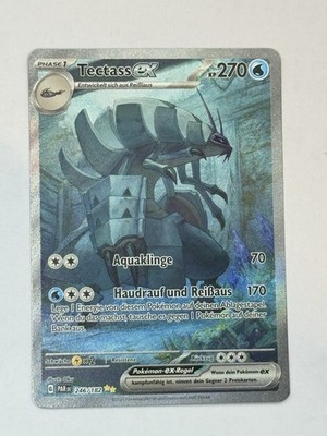 Pokemon Tectass ex SAR | Deutsch 246/182 Paradox Rift | Near Mint