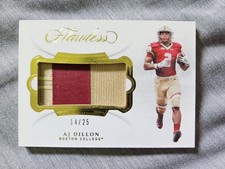 AJ Dillon 2020 Flawless Collegiate Rookie Patch (#14/25)