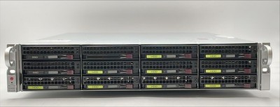 Exabeam EX3003 AMD EPYC 7282 256GB DDR4-3200 2x 3.8TB 8x 4TB HDD 2U