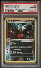 Dark Gyarados Ex Team Rocket Returns Reverse Holo Stamped 36/109 Psa 8