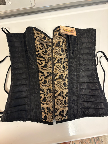 SPIRIT STEAM PUNK KORSETT GRÖSSE LARGE NEU MIT ETIKETT - Bild 1 von 5