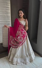 Indian Lehenga Wedding Designer Bridal Party Bollywood Lengha Choli Pakistani