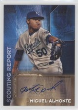 2016 Topps Scouting Report Auto Series 2 Miguel Almonte #SRA-MAL Auto 14n7