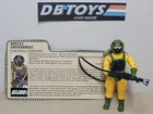 Vintage GI Joe Airtight Action Figure w/ File Card ARAH 1985 - NEAR COMPLETE
