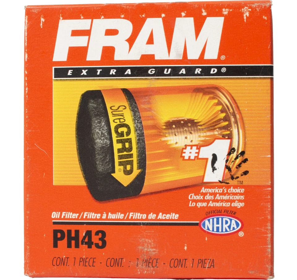 Filtro de aceite protector adicional FRAM para camiones Freightliner Med/HD modelo PH43 1996-2015 Foto 3 de 4