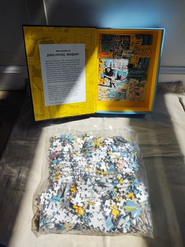 Sealed BASQUIAT BIRD ON MONEY 500 PIECE PUZZLE Book Style Box Galison 14" X 18" - Picture 12 of 23
