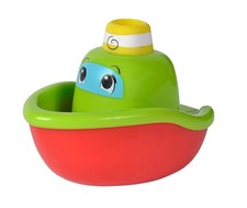 Simba 104010022 - ABC Boot, Schaumblasen kommen aus dem Schornstein, 11cm