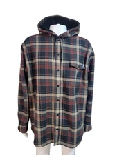 Wolverine Men's Bucksaw Bonded Shirt Jac - Midnight Plaid Size XXL Men's 