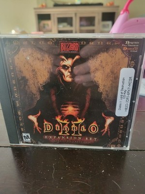 Diablo 2 Lord of Destruction Expansion Set PC Game CD-ROM 2001 w/ Manual CD-Key