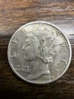 1940 Mercury Dime - Actual Silver Coin  Shown Same Day Shipping