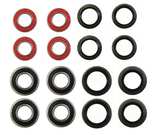 Front & Rear Wheel Bearings & Seals Kit 2008-09/2011-13 for Yamaha Rhino 700 4x4