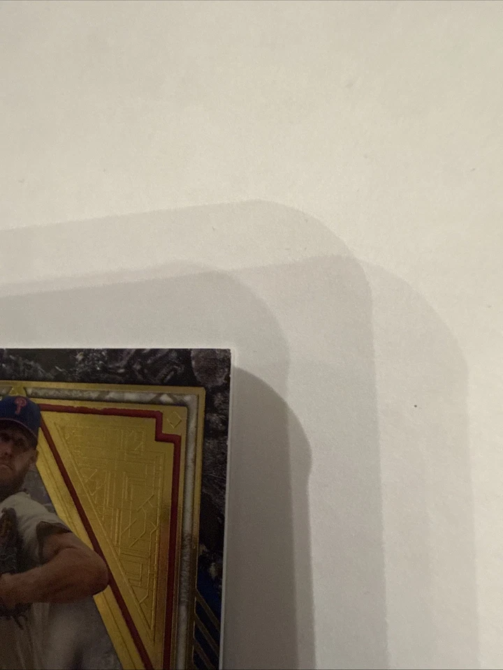 2025 Topps Tier One Zack Wheeler Gold Auto Variation/49 Phillies BA-ZW AU Foto 4 de 4