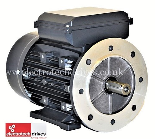 2.2kw 110 Volt Electric Motor 3hp 1400rpm 4 pole 110V Single Phase - Picture 3 of 10