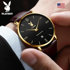 Playboy Brand Watch Simple Business Fashion Quartz Watch Men's Watch