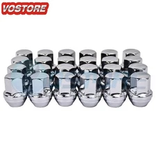 (24) 14x1.5 Chrome Factory Style Lug Nuts for Chevy Express Silverado 1500 Tahoe