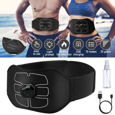 Ultra-thin ABS Stimulator, Ab Machine, Abdominal Toning Belt EMS Muscle Toner