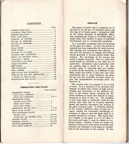 1924 Twentieth Century BASKETBALL Tactics Plays Booklet Diagrams KC MO ORIGINAL - Picture 4 of 4