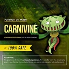 Carnivine Pokemon #455 GO