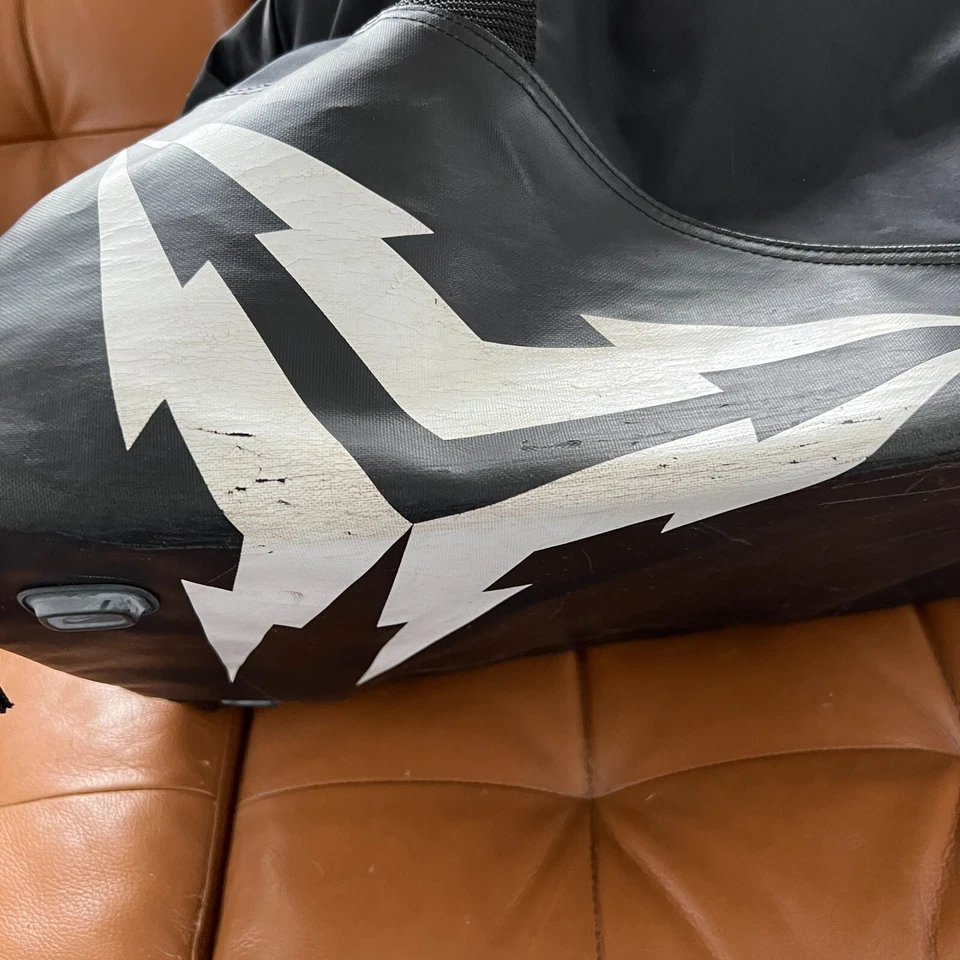 Nike Kobe Bryant Duffle Bag Black White Basketball Gym Adjustable Strap - Image 3 of 4