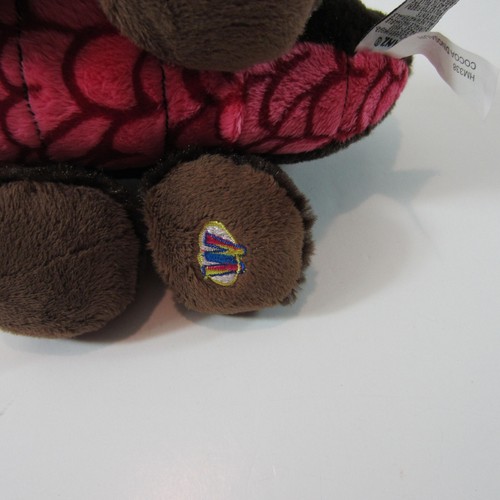 Webkinz Plush Cocoa Dinosaur No Code Brown Pink Stuffed Animal HM338 - Picture 6 of 7
