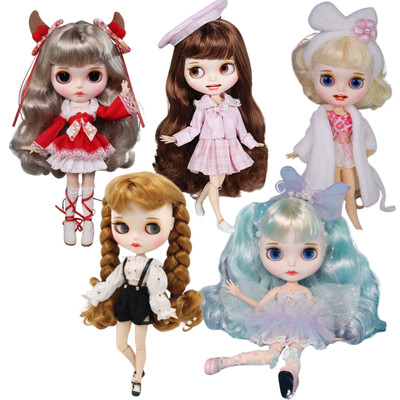 12'' Blythe Doll Fashion Clothes Outfits Options for Neo Takara 1/6 Girls Dolls