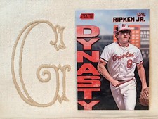 Cal Ripken Jr., Orioles, 2022 Stadium Club Dynasty and Destiny Red Foil 3A🇬